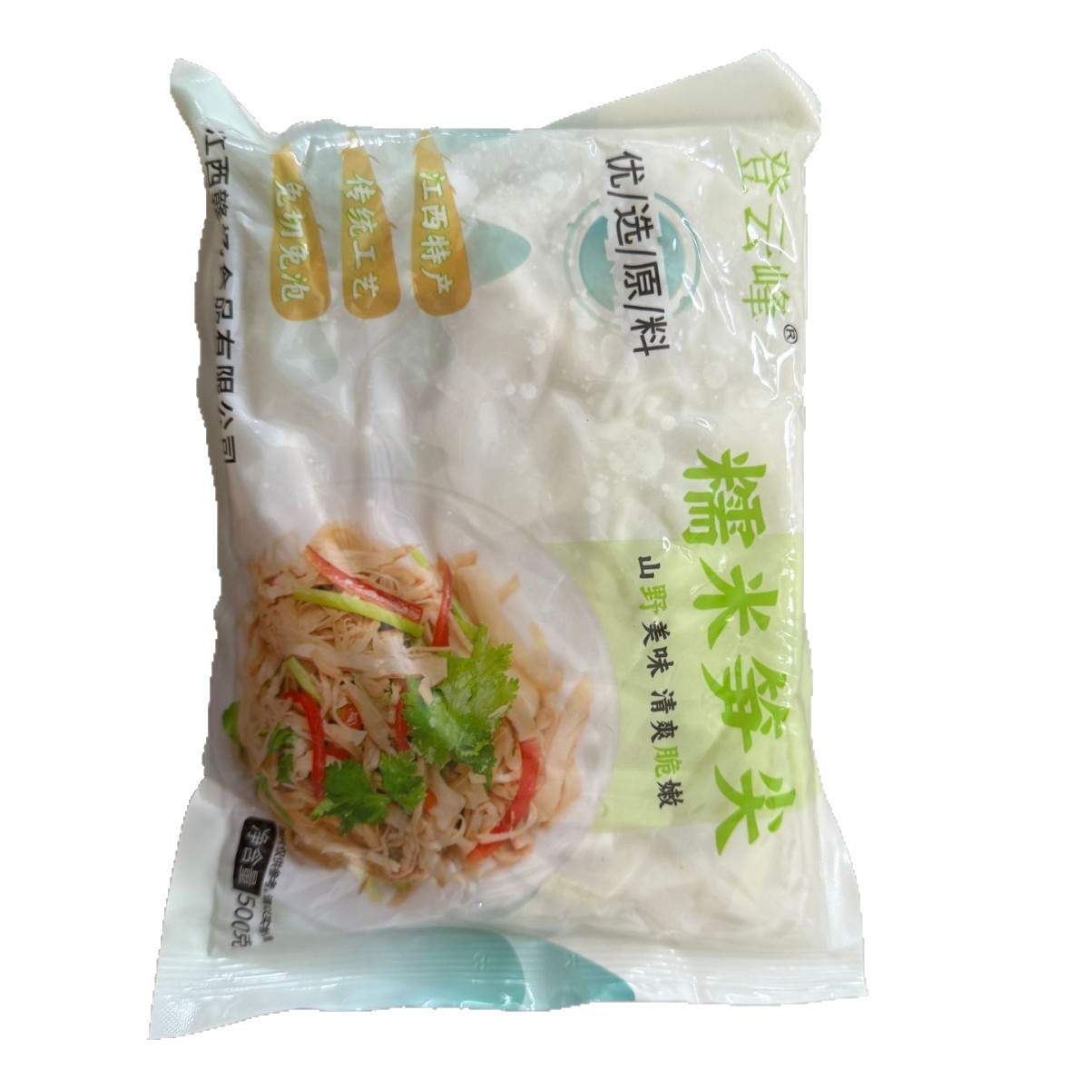 Glutinous Rice Bamboo Shoots 500g Crispy and Tender Pre-Made Bamboo Shoots Shredded Bamboo Shoots No-Soak Dry Goods Lazy Dish Cold Dish Manufacturer Delivery