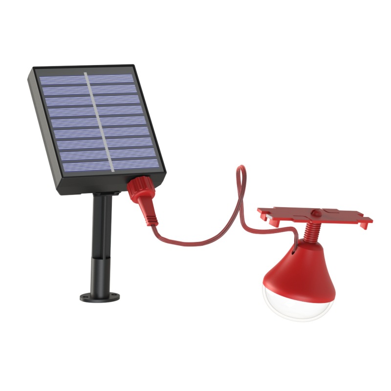 Solar-Powered Flocking Lantern Chandelier Light Source for Indoor and Outdoor Decoration, Festive Chinese-Style Sheepskin Red Lantern with Controller