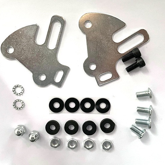 Motorcycle Modified Windshield Motorcycle Round Light Suitable for Deflector Windshield 3mm Thickeneded One-Piece Drop Shipping