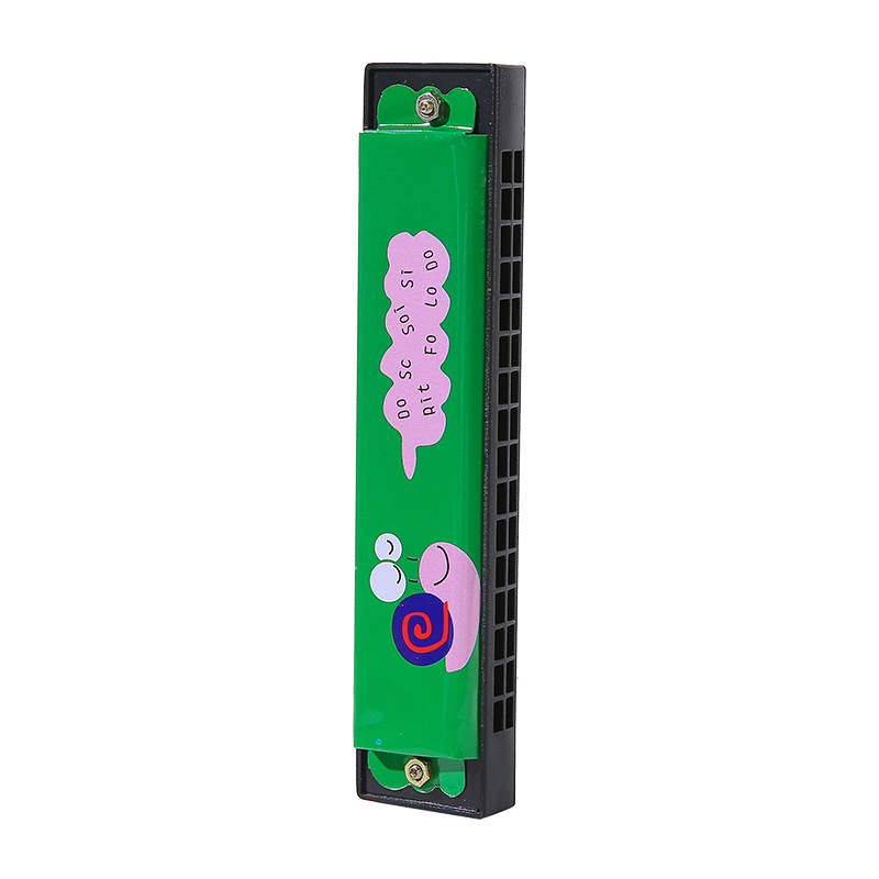 Cartoon Iron Harmonica Harmonica Toy Kindergarten Student Beginner Wind Instrument Kindergarten Prize Gift