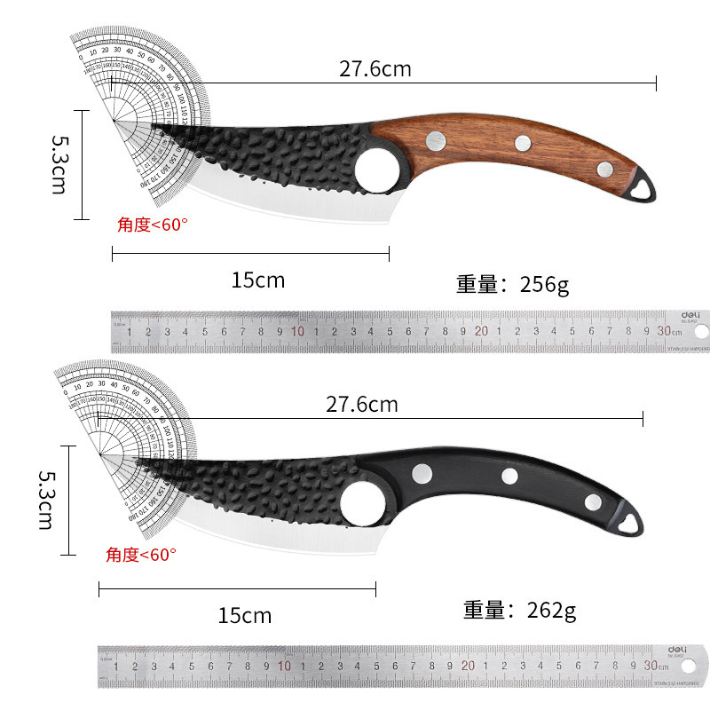 Factory Ready-Made Forged Boning Knife, Meat Knife, Beef, Sheep and Pig Slaughtering Knife, Pork Stall Dividing Meat Knife