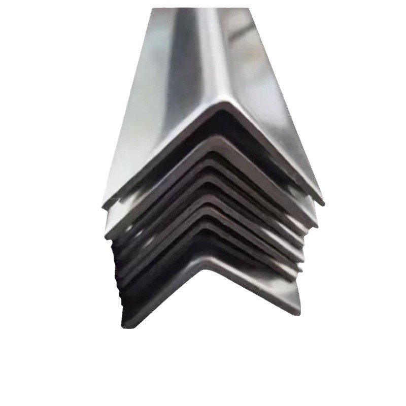 Glossy 201/304 Stainless Steel Angle Steel Spot Double-Sided Polished 6m Angle Steel Bright Angle Iron for Shelf Support