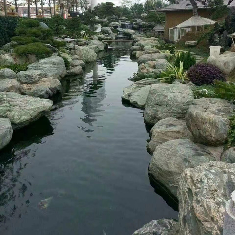 Landscape Stone Manufacturers Wholesale Natural Water-Washed Stones for Lawn Outdoor Gardens Landscape Stones River-Washed Taishan Stones