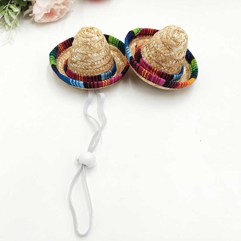 Cross-border Amazon Carnival Halloween Hat Birthday Party Supplies Adult Children Mexican Pet Hat