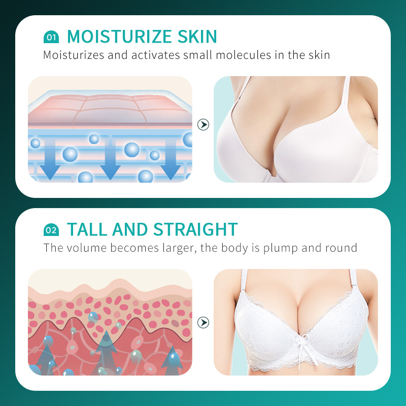 SADOER Coconut Extract Beauty Milk Essence Chest firming Essence Enlarging Rhyme Massage Care Cross-border Wholesale