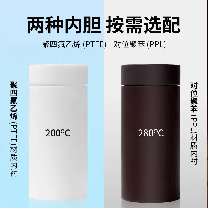 Laboratory Simple Stainless Steel Reaction Kettle High Temperature and High Pressure Digestion Tank Ptfe Lining Spot Wholesale Manufacturer