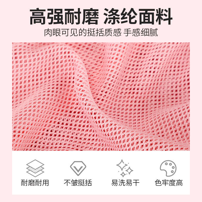 Amazon Best Selling Mesh Hollow Backpack Shoulder Large Capacity Heavy Duty Mesh Breathable Storage Bag Cross-Border