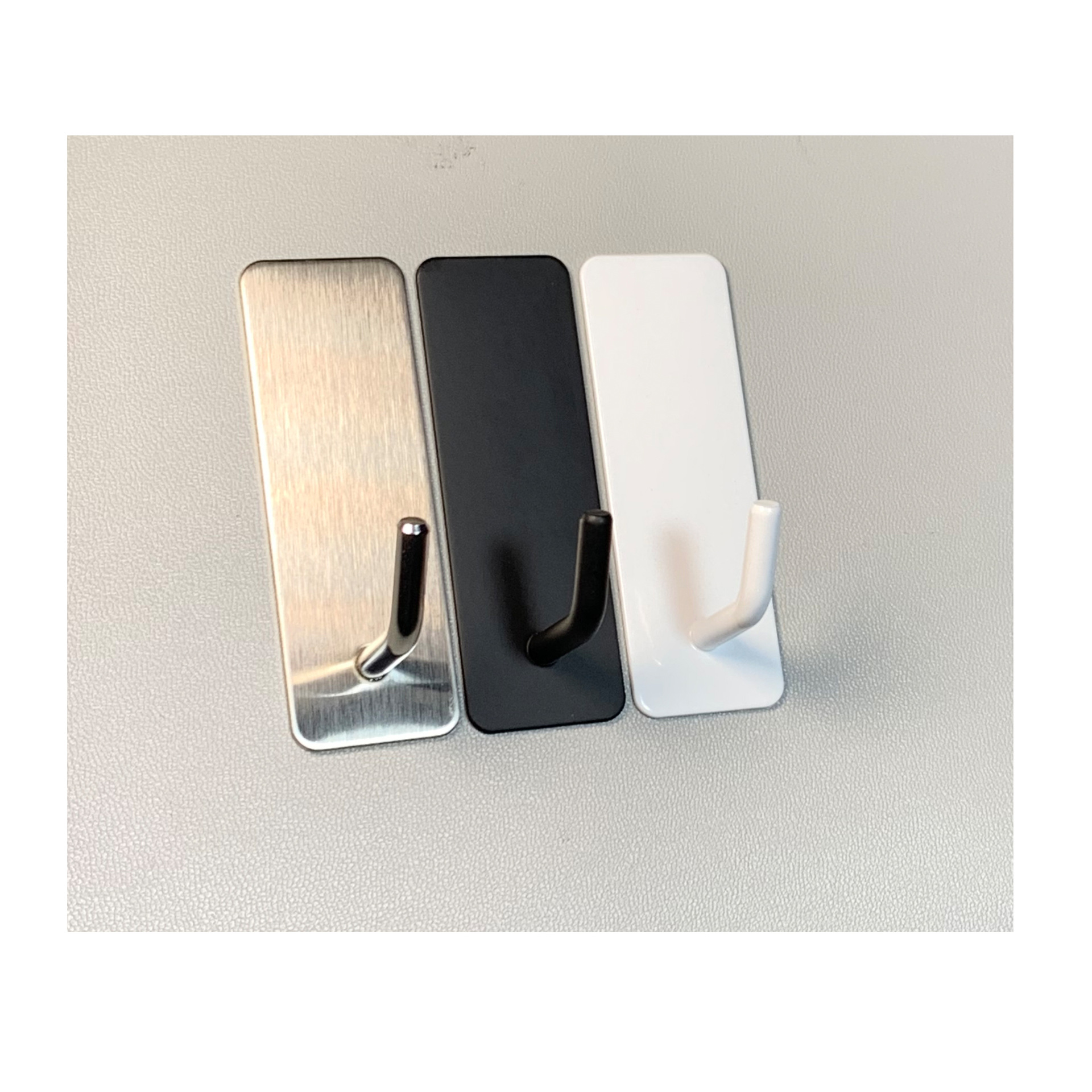 Mier Small Hook Stainless Steel 304 Punch-free Wall Hanging Kitchen Bathroom Office File Hook Mini Small Hook