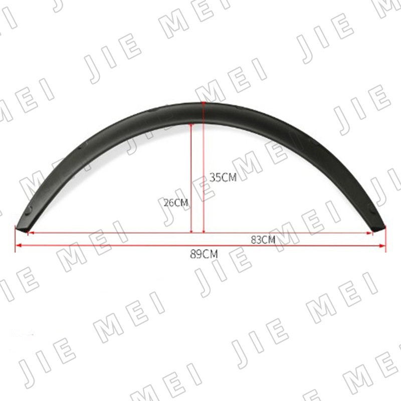 Cross-Border Wholesale Car Universal Modified Wide Body Wheel Arches Suv Off-Road Vehicle Sedan Widened Decorative Wheel Arch Fenders