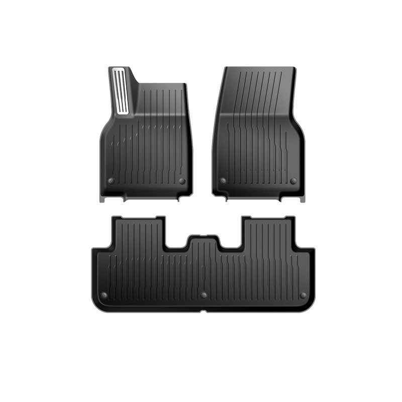 Suitable for the New Version of Tesla Model Yl/Y/3, Special Tpe Floor Mats for the Front and Rear Trunk of the Car