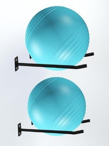 Simple Household Thickened Wall-Mounted Yoga Ball Rack Large Load-Bearing Storage Rack Items Bicycle Sports Equipment Rack