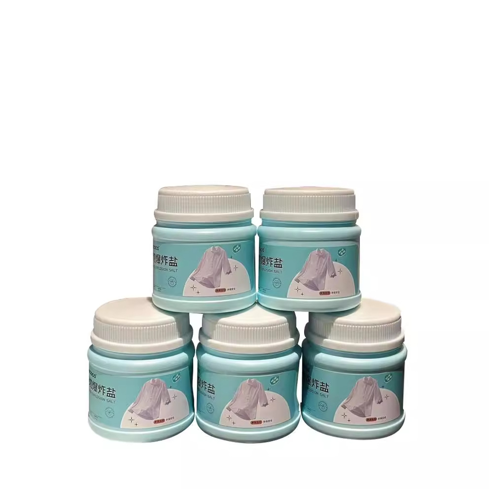 Sufecoco Clothing Explosive Salt Household Laundry Detergent Decontamination, Mildew Removal, Yellowing and Whitening Color Bleaching Powder Stain Removal Expert