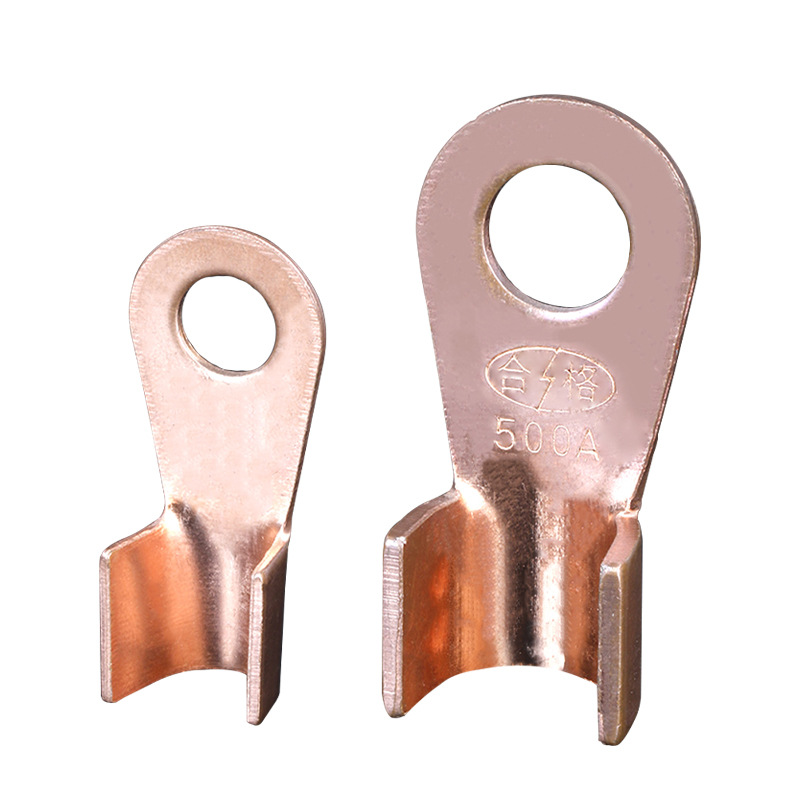 OT copper open wire nose battery wire ear copper wiring pressure wire terminal national standard grade a copper nose non-standard copper connector
