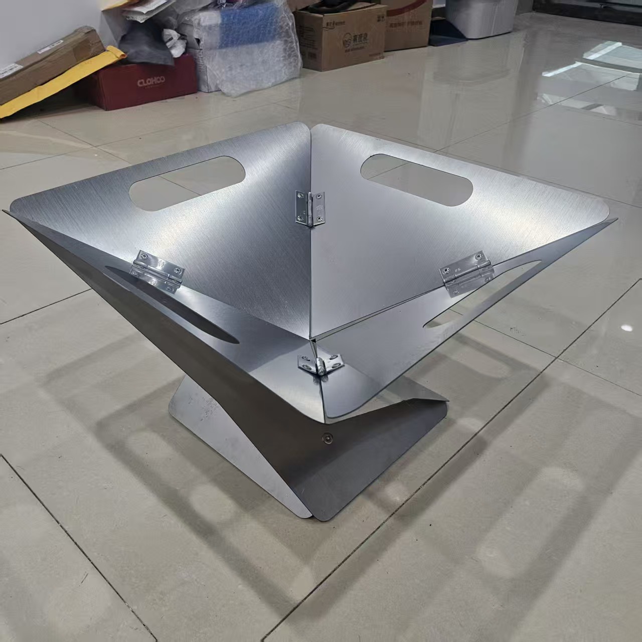 Tent Partner Outdoor Stove Fire Pit High Temperature Resistant Rust-Proof Fire Pit Bowl Fire Pit Stove Party Party Bonfire Brazier Courtyard