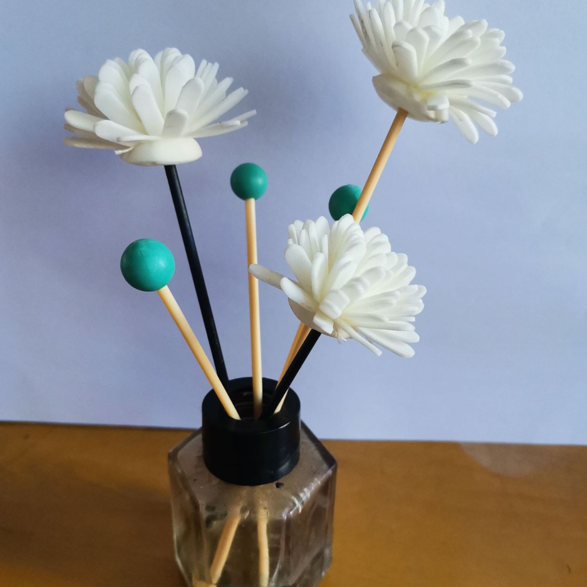 Оптовая продажа пластиковых палочек для цветочных композиций, вставки в форме леденца, аксессуары цвета дерева, трубчатые вставки