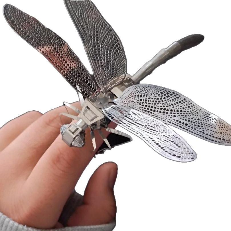 College Student Model Ornaments High School Insect Production Metal Assembly 3D Difficult Handmade Gift Stereo Puzzle