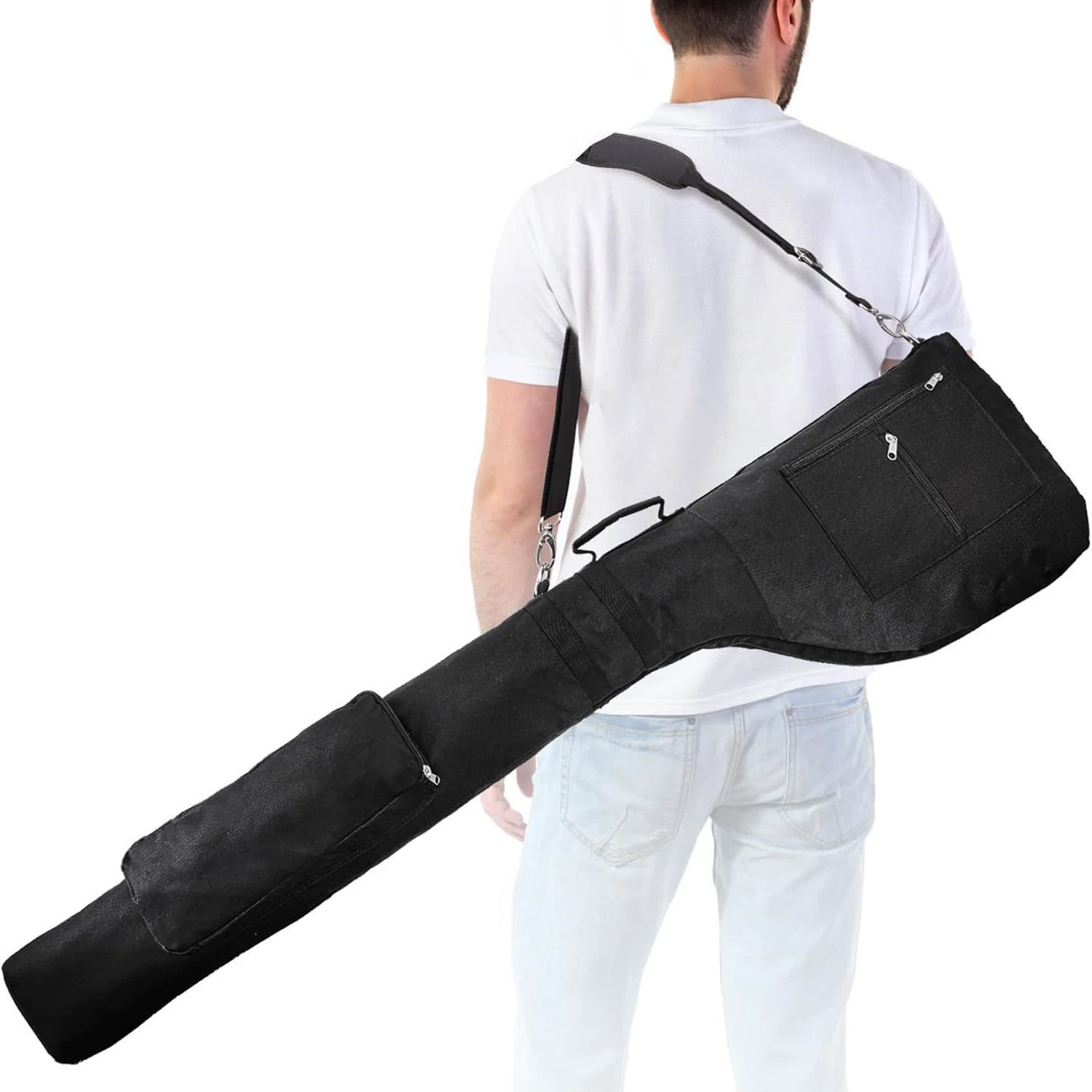 Cross-border Golf Gun Bag Club Storage Bag Foldable Lightweight Shoulder Package Complete Set of Club Bag Novice Practice Bag