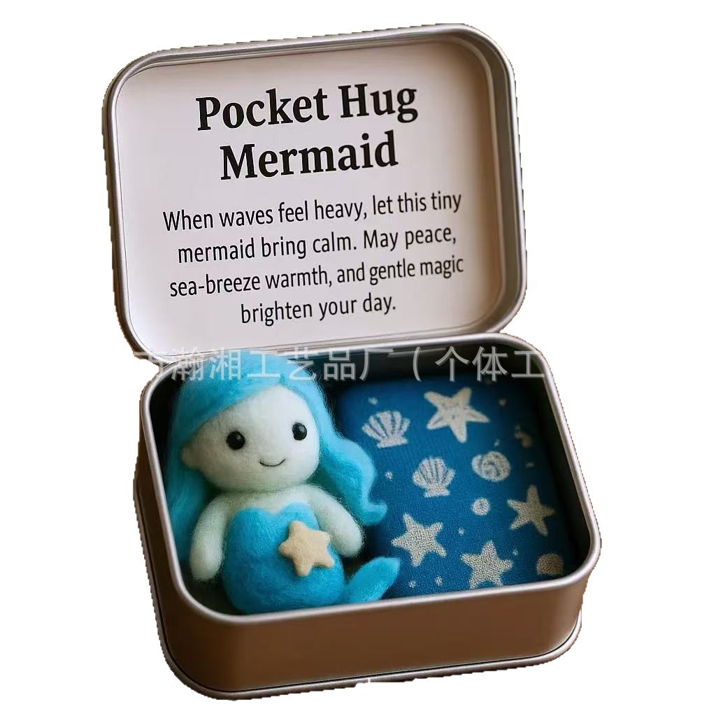Cross-Border Popular New Product Christmas Pocket Hug Gift Christmas Pocket Hug Gift