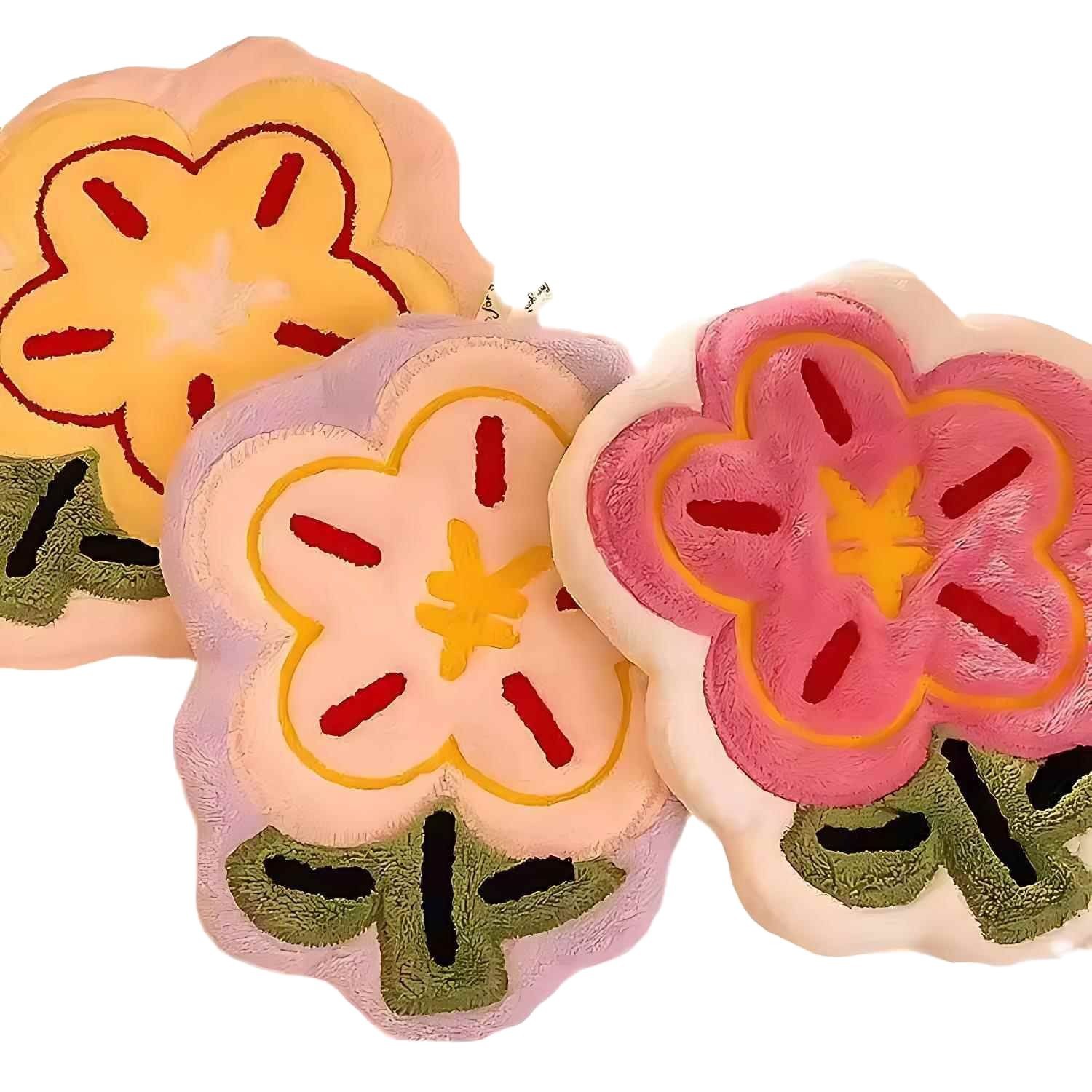 Rich flowers cute kitchen bathroom towel lint-free coral fleece super absorbent quick-drying towel can be hung