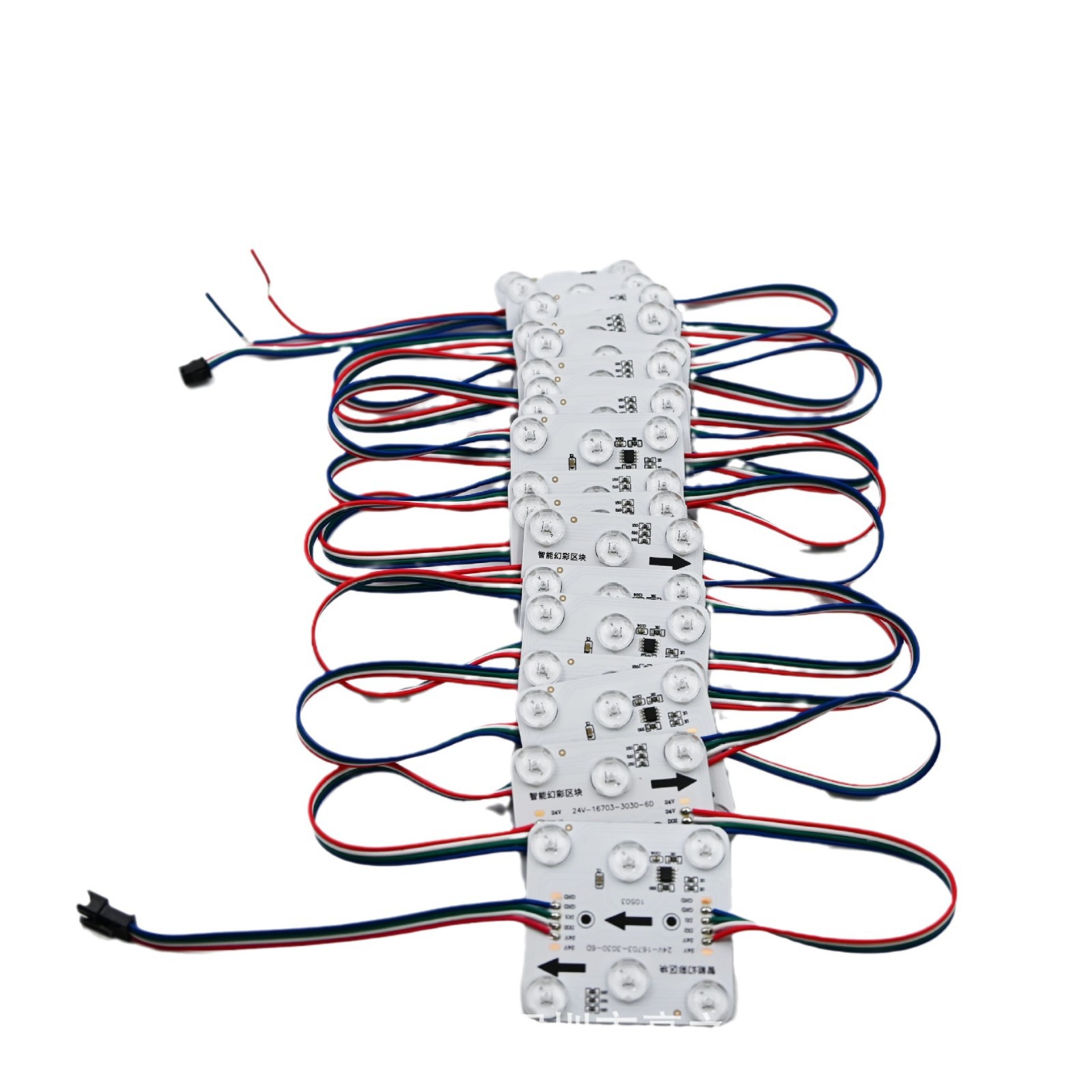 Carefully Selected 6-Light Colorful Block Diffuse Reflection Intelligent Color Matching 24Vrgb Full-Color Block Light Led Soft Film Light Box Light Source