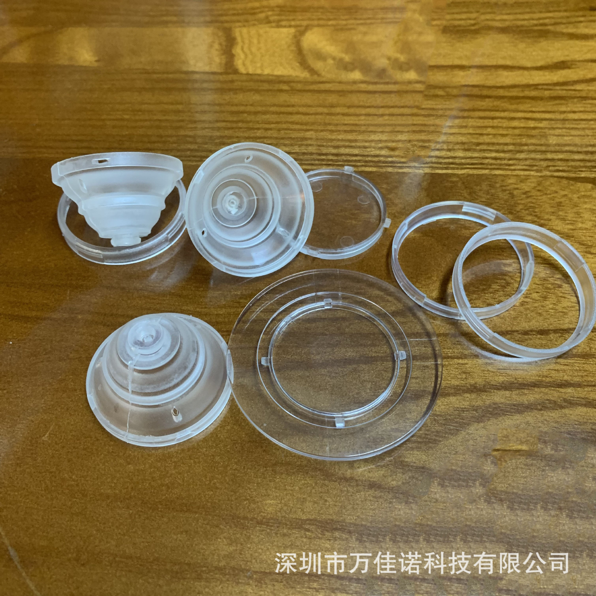 Mobile phone transparent airbag bracket wholesale material flat groove accessories round high permeability ring protection ring