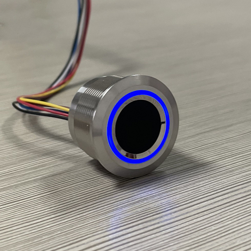 Сканер отпечатков пальцев с корпусом из нержавеющей стали R503, емкостный модуль отпечатков пальцев, выход по последовательному порту TTL, высокоточная сборка данных