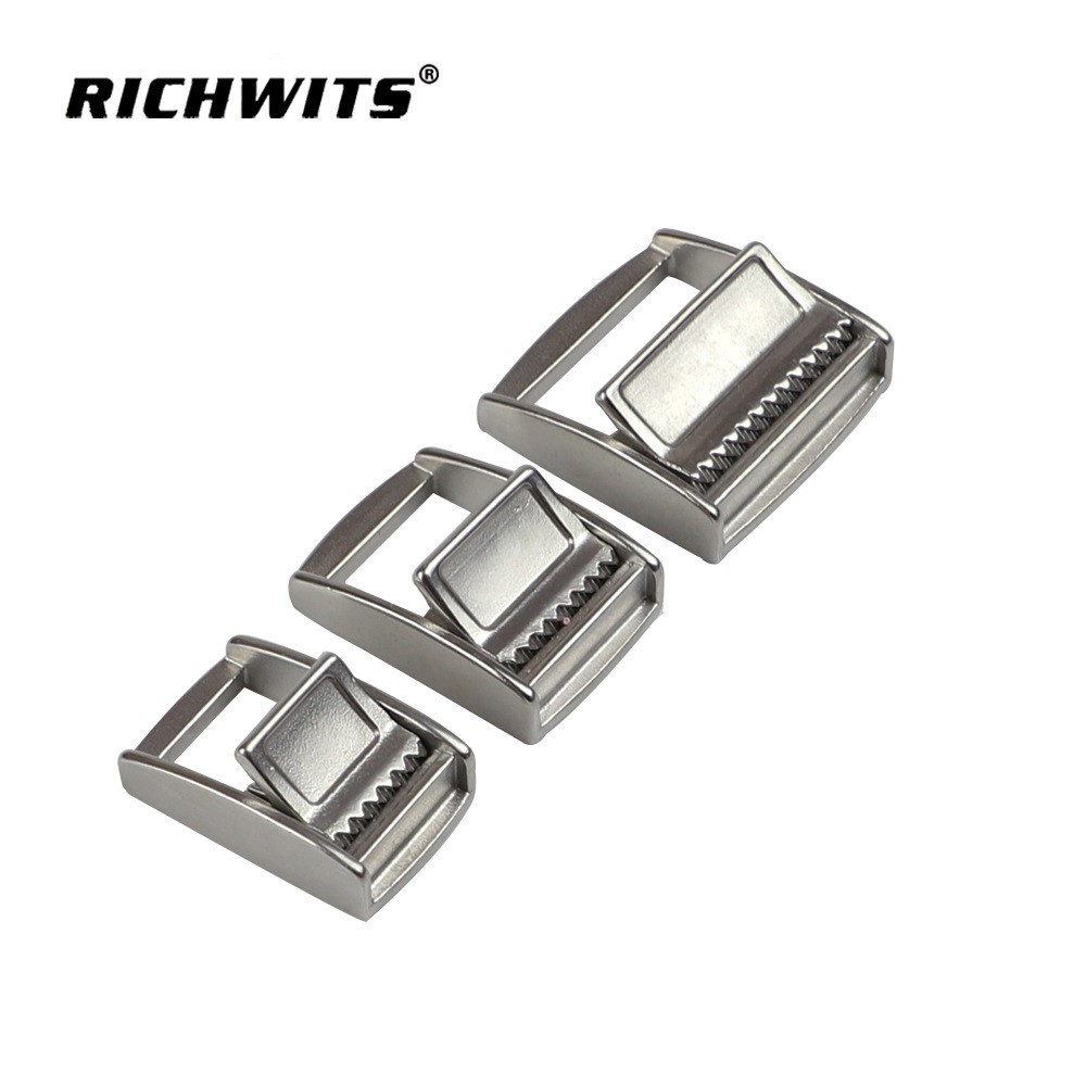 Light belt buckle stainless steel webbing buckle clip marine luggage hardware accessories strap lock buckle