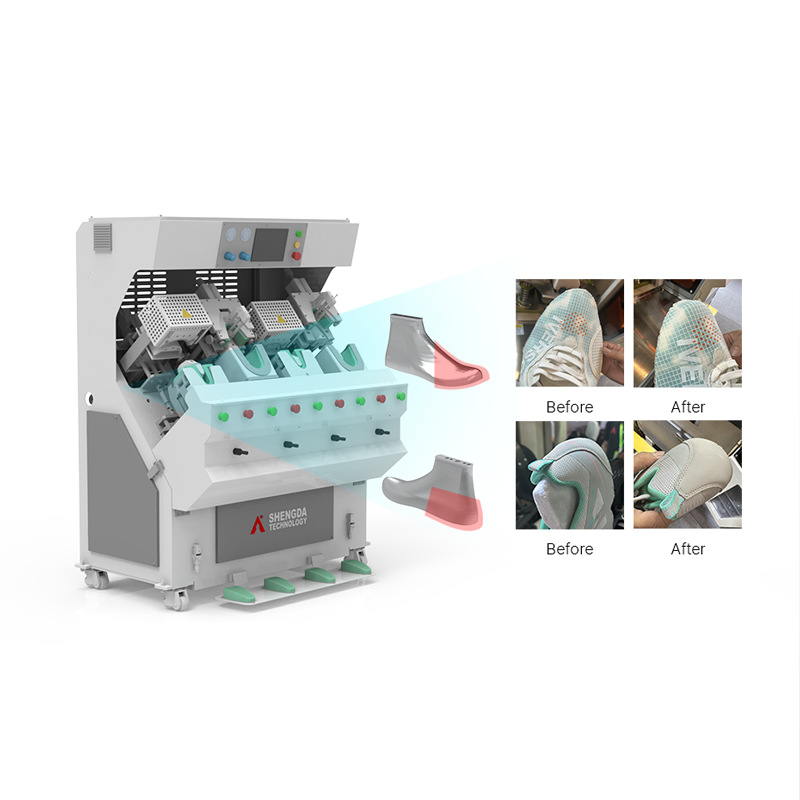 Shengda Technology Guangdong Is Suitable for Shoe Shaping Intelligent Dual-Heat and Dual-Cool Toe and Heel All-In-One Shaping Machine Manufacturer