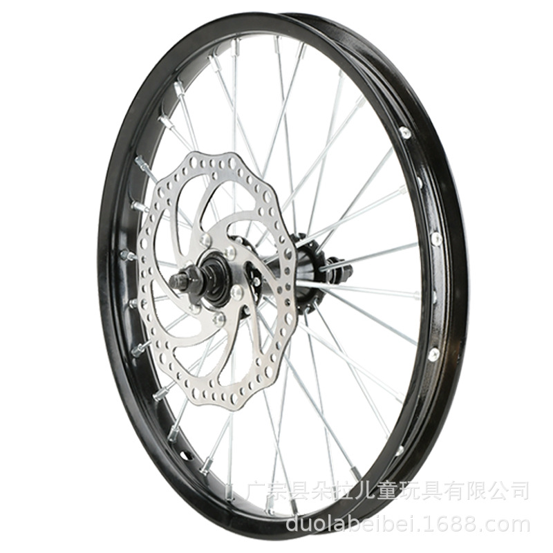 Обод диск тормоза велосипед горный велосипед стальной обод алюминиевый обод 16/18/20-дюймовый детский велосипед переднее колесо заднее колесо хаб