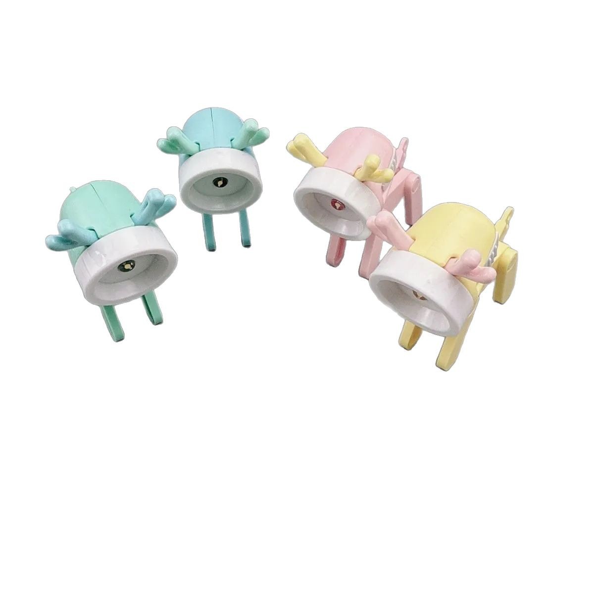 16 Pieces of Cute Mini Pet Led Night Light Toys Dormitory Desktop 1145 Deer Table Lamp Ornaments Creative Gift