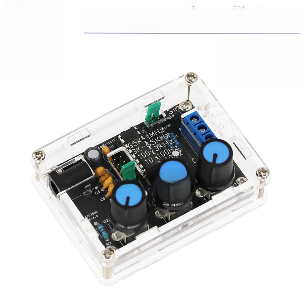 New XR2206 high precision signal generator DIY parts with Shell acrylic sine wave