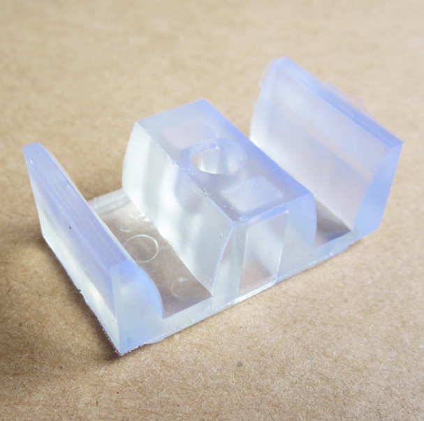 Shower room accessories glass sliding door anti-collision block leather pad bathroom door pulley positioning bump bead stopper