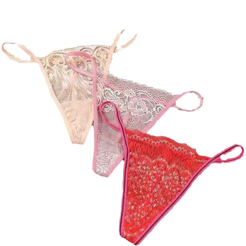 Ladies pure hot hot lace sexy T-pants thong perspective sexy adult supplies sexy underwear foreign trade