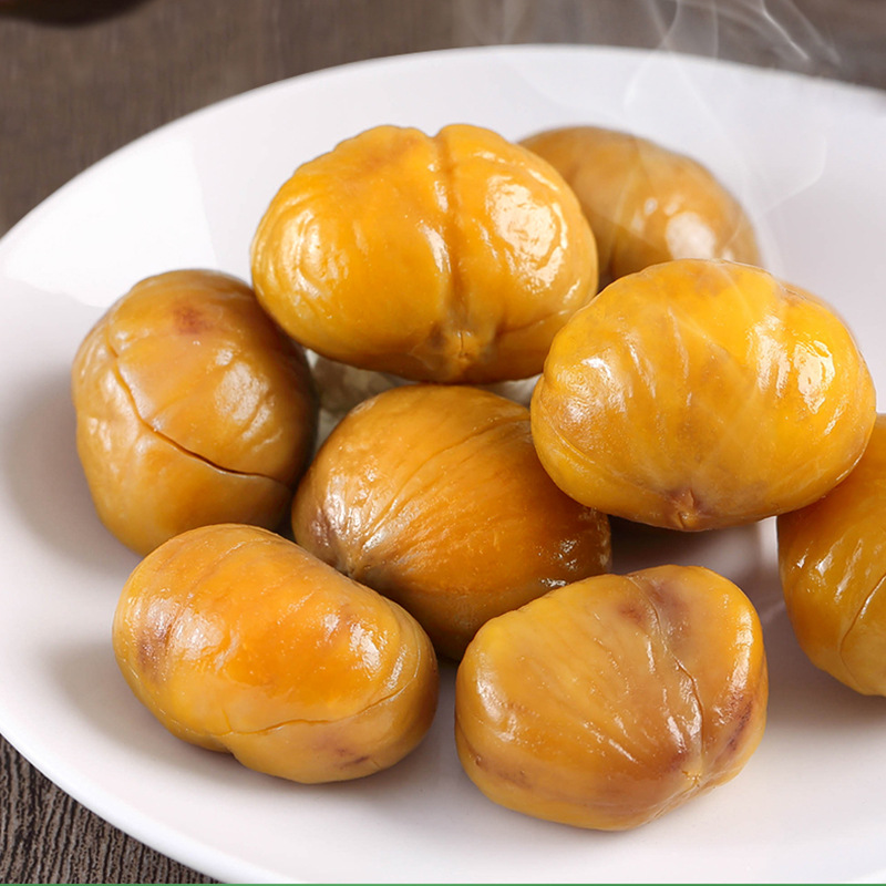 Good product shop chestnut kernel 80g original/honey flavor box gauge 40 packaging ready-to-eat chestnut kernel nut snacks
