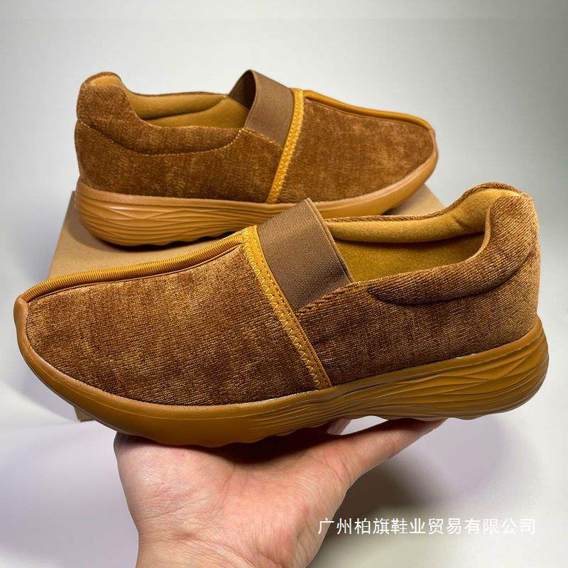 Монашеские туфли осенние, двойные хлопковые туфли, нескользящие мягкие туфли для мужчин и женщин, зимние теплые туфли для монахинь
