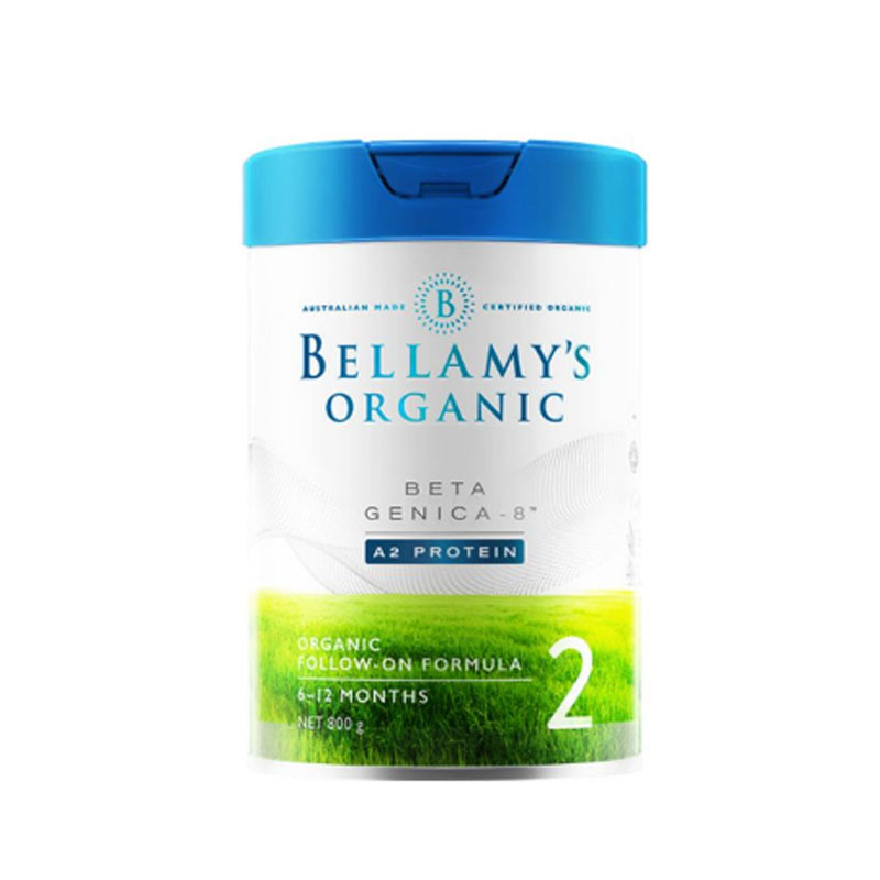 Australia Imported Bellamy's Platinum 3-Stage Dha Organic A2 Protein Milk Powder Infant Formula Milk Powder 800G/Can