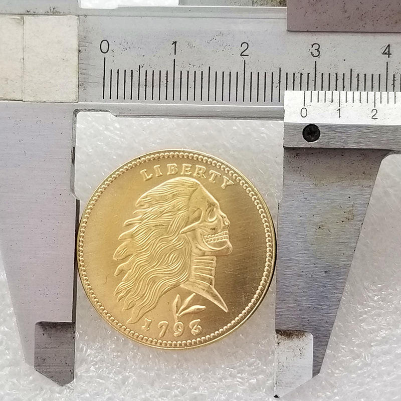 Antique Crafts 1793 Brass Stray Coin