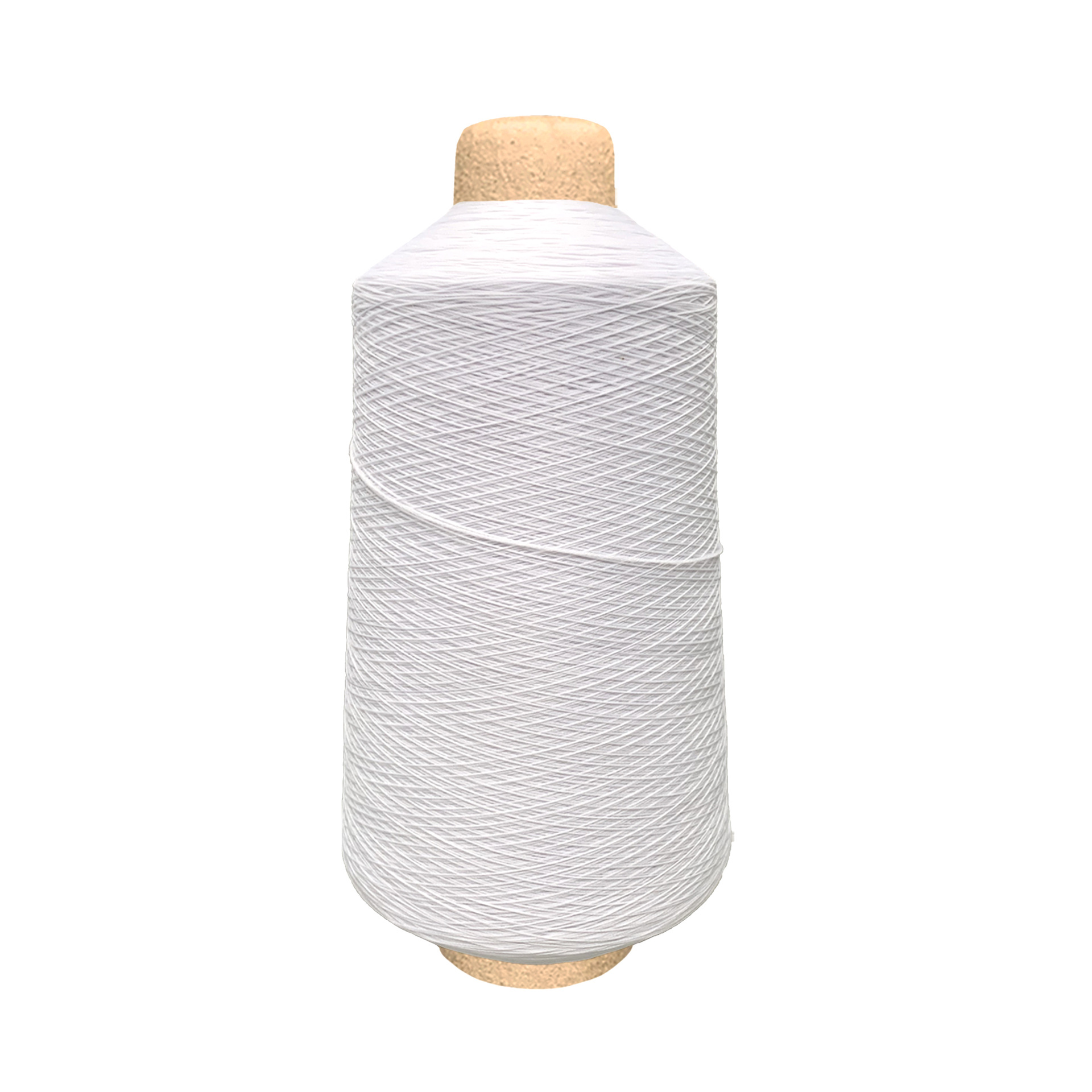 Factory in stock nylon high elastic 100D/2 nylon high elastic yarn this white yarn stretch yarn four-needle six-thread lockline