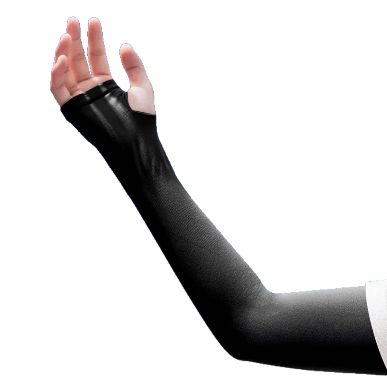 Ice Sleeve Ice Silk Sunscreen Sleeves Outdoor Cycling Pure Color upf50+ Anti-uv Ice Silk Sunscreen Sleeves Wholesale