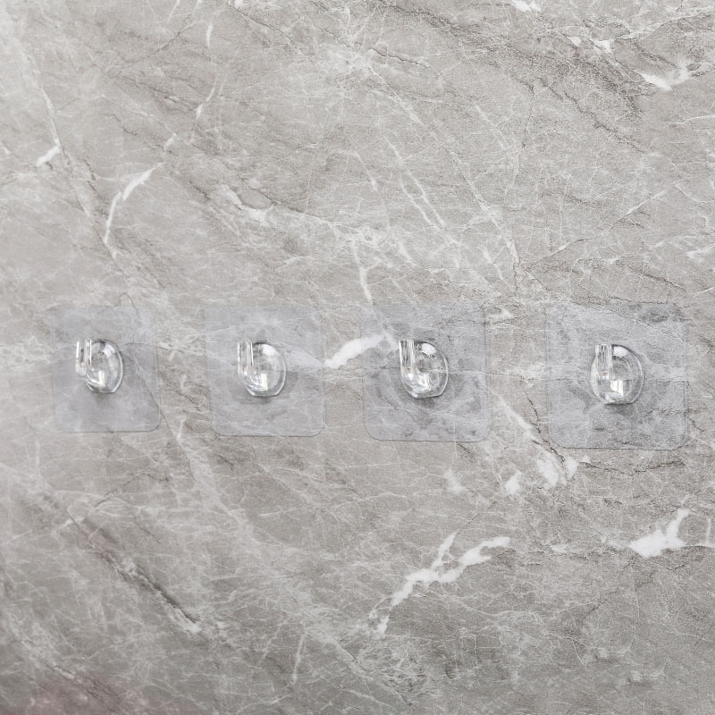 Strong sticky hook horn hook Wall self-adhesive hook bedroom kitchen bathroom wall non-perforated viscose plastic hook