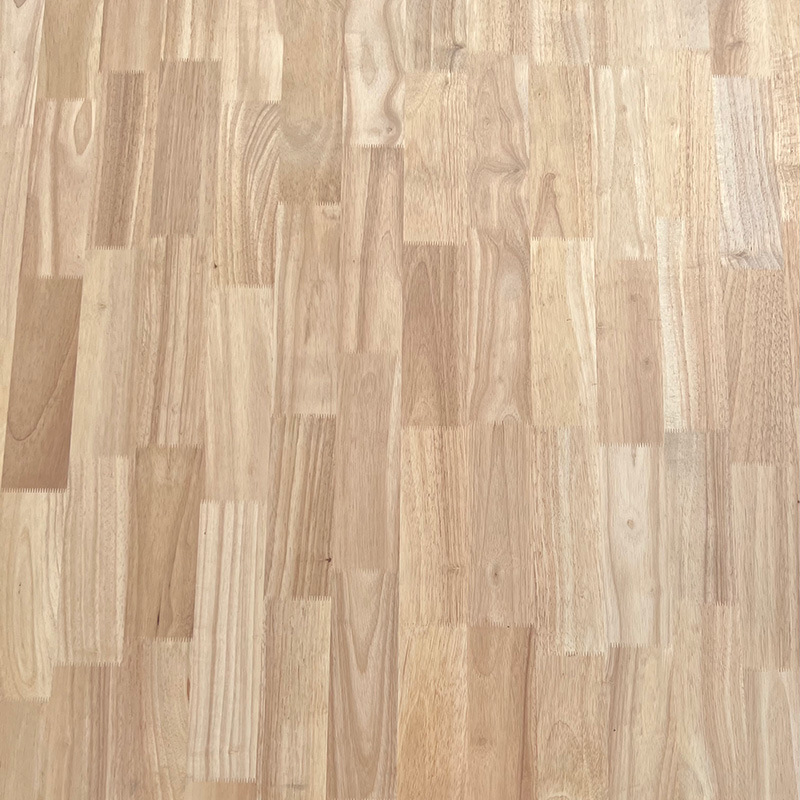 Solid Wood Board Wholesale Rubber Wood Industrial Furniture Board Multi-Layer Wood Board Multi-Size Finger Joint Thickened Wood Board