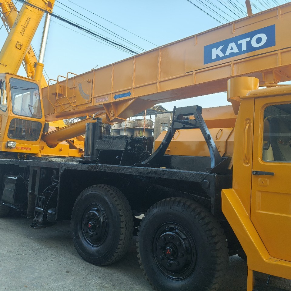 Used Japan Kato Kato 40 Ton Truck Crane Xcmg 25K5 Crane Xcmg 50 Ton Truck Crane