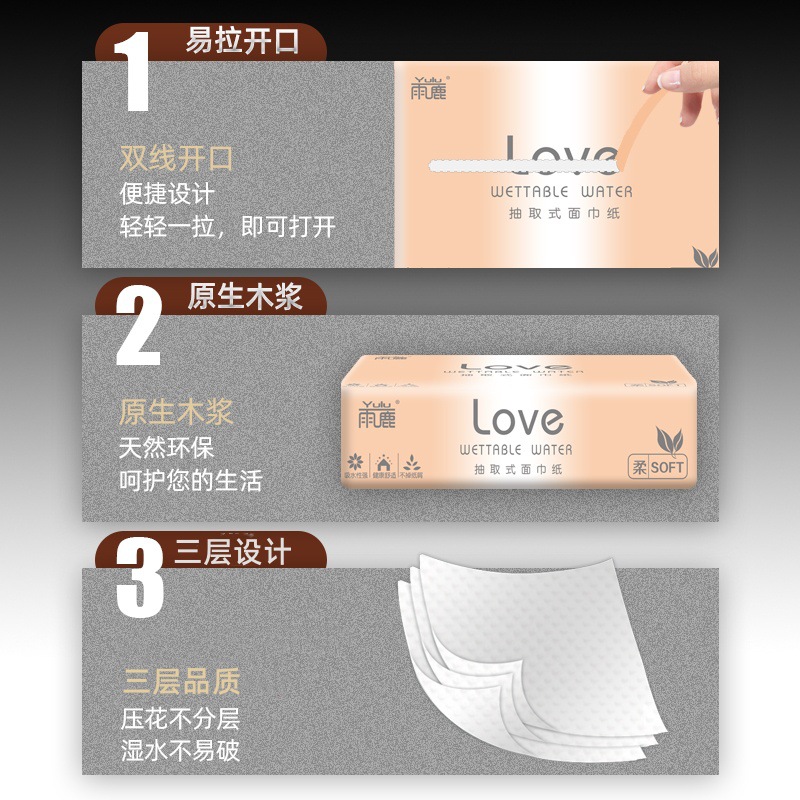 Commercial Paper Towel Wholesale Box Wholesale Embossed Napkin Small Package Paper Towel Portable Toilet Paper Towel Manufacturer Delivery