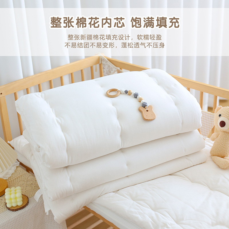 Baby Handmade Cotton Mattress Pure Cotton Newborn Baby Bed Mattress Kidsren Kindergarten Nap Mat Quilt Quilt