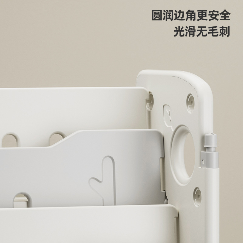 Children's Toy Storage Rack Household Storage Multi-layer Finishing Picture Book Cabinet Baby's Bookshelf Classification Large Capacity Storage Box