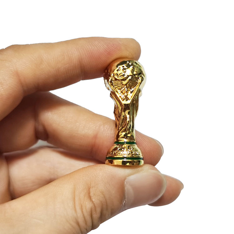 2026 World Cup in the United States, Canada, and Mexico Brazil Argentina Germany Metal大力神 Cup Small Ornaments Keychain Small Pendant