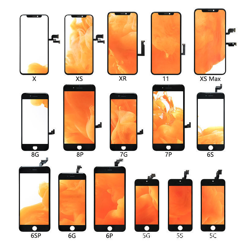 Suitable for Apple X Xr XS Max Mobile Phone Screen Assembly 11 12 13 14 Pro Max 12Minilcd