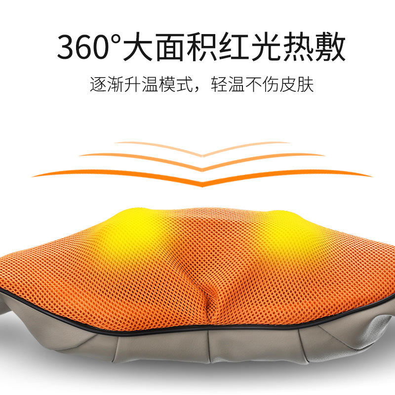 Cross-border car home dual-use kneading massage shawl pin gift neck and shoulder massager cervical spine massage factory wholesale