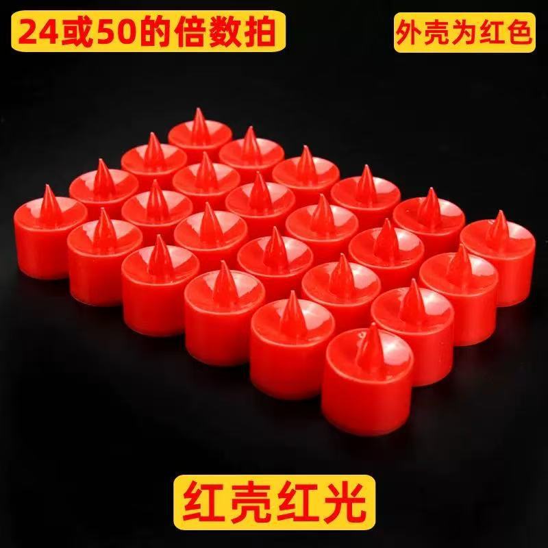 светодиодный цифровой имитатор свечи цилиндрическая лампа для украшения дома на день рождения для поклонения Будде креативное оформление освещения