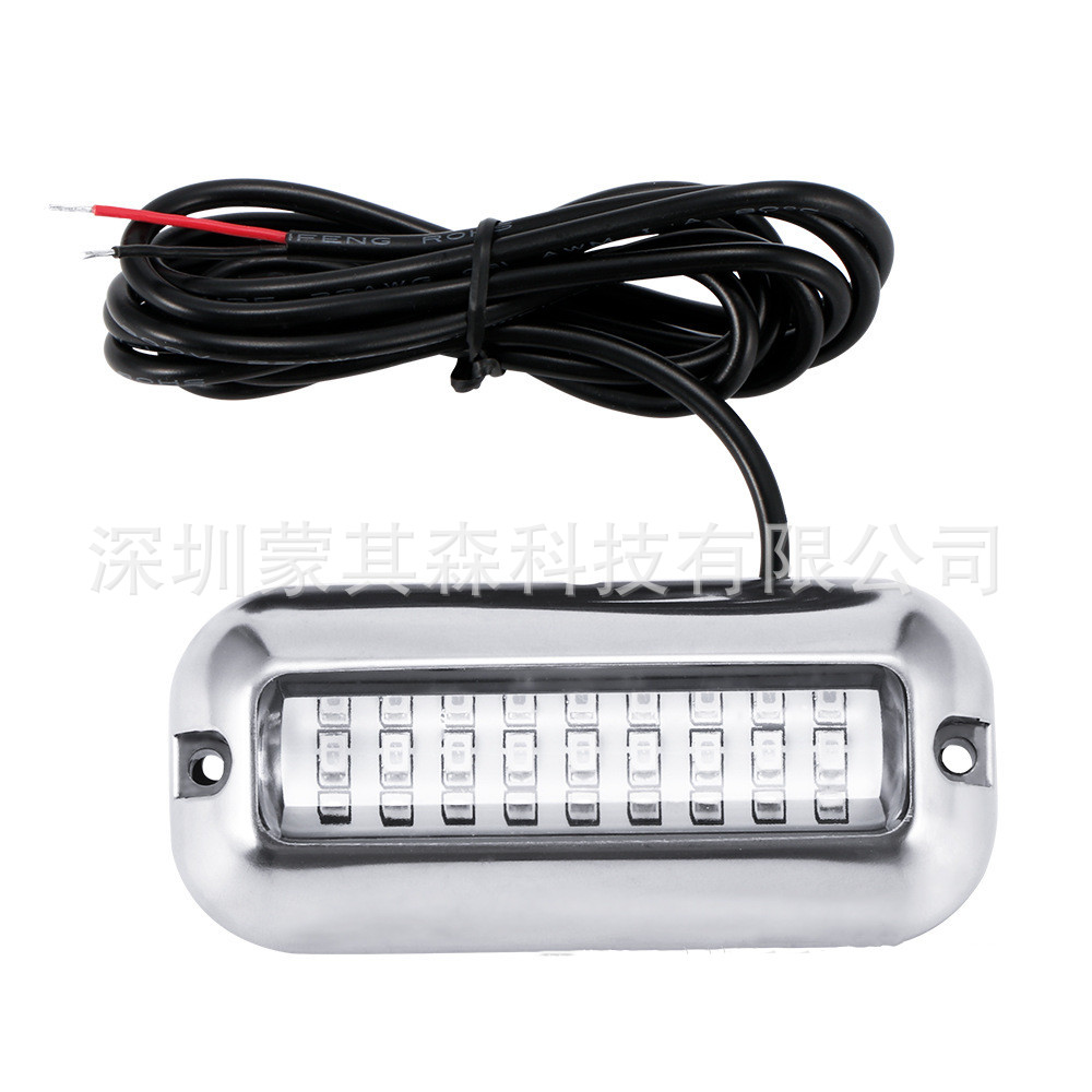 Boat Light Yacht Light 27LED Underwater Light 10-30V Waterproof LED Stainless Steel Marine Underwater Light MK-064